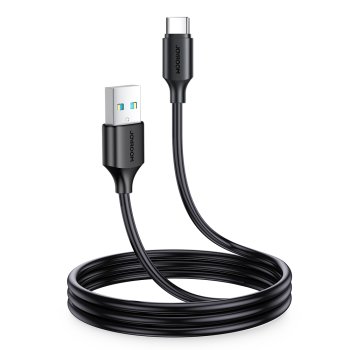Nabíjecí a datový kabel USB-A / USB-C-SA9 1 m černý